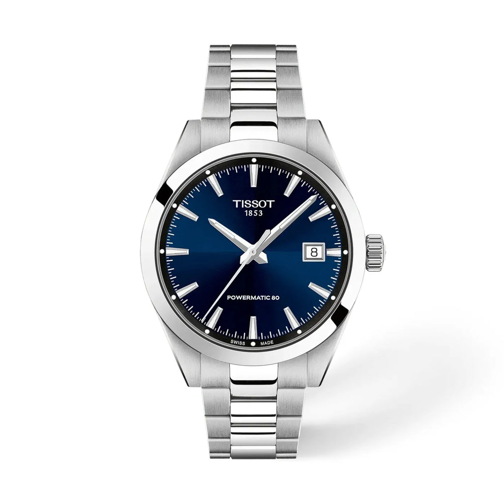 Tissot Gentleman Automatic Blue Dial T1658071104100 38mm