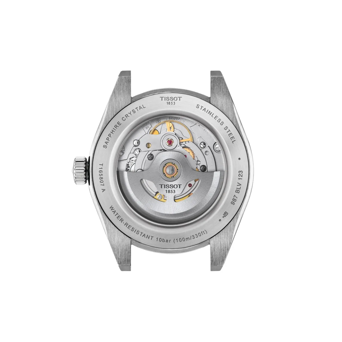 Tissot Gentleman Automatic Blue Dial T1658071104100 38mm